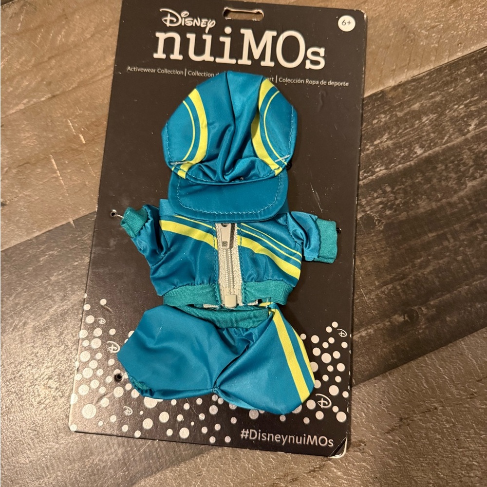 Disney‎ nuiMOs Activewear Outfit Set Tracksuit & Hat Blue Yellow NWT